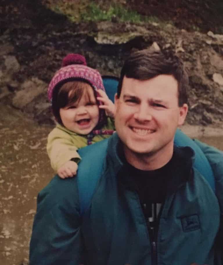Skagit Valley Potato Gallery baby sofie with dad